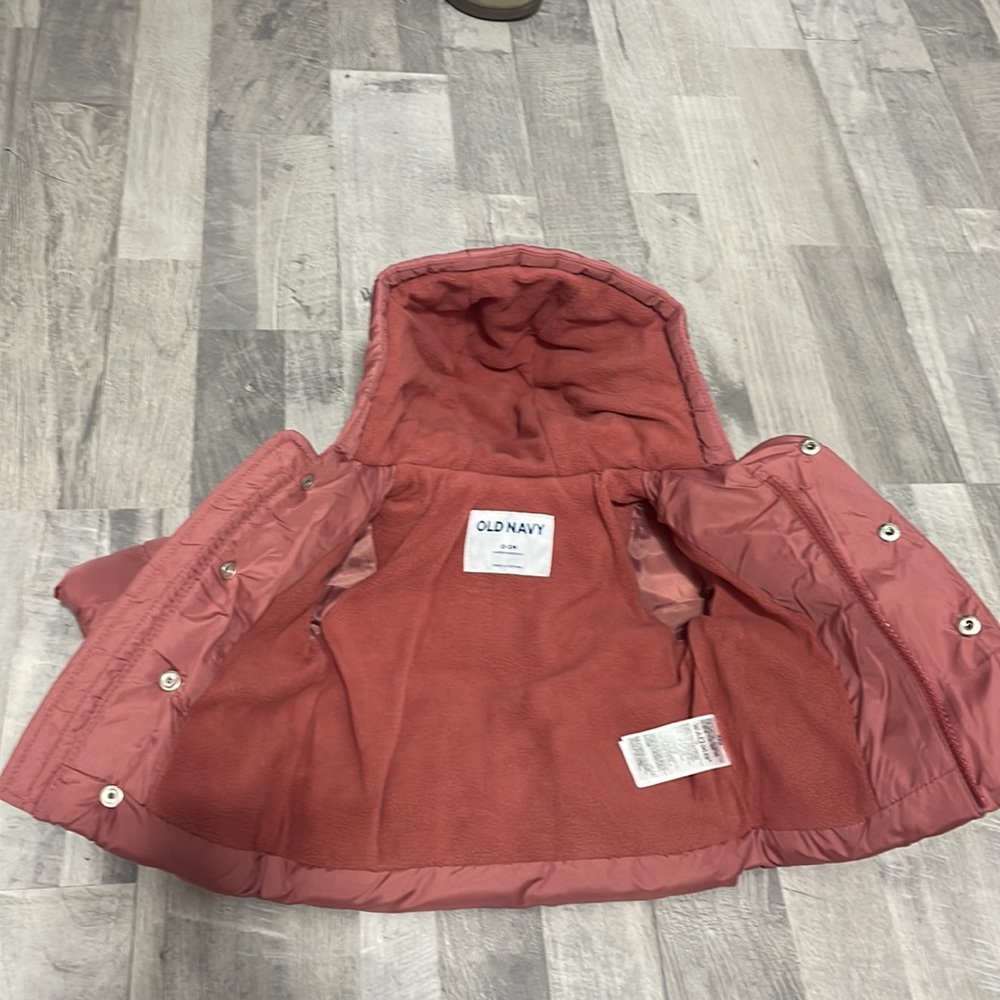☀️2/$25-Adorable baby Hooded Puffer Jacket-water resistant - Picture 6 of 7